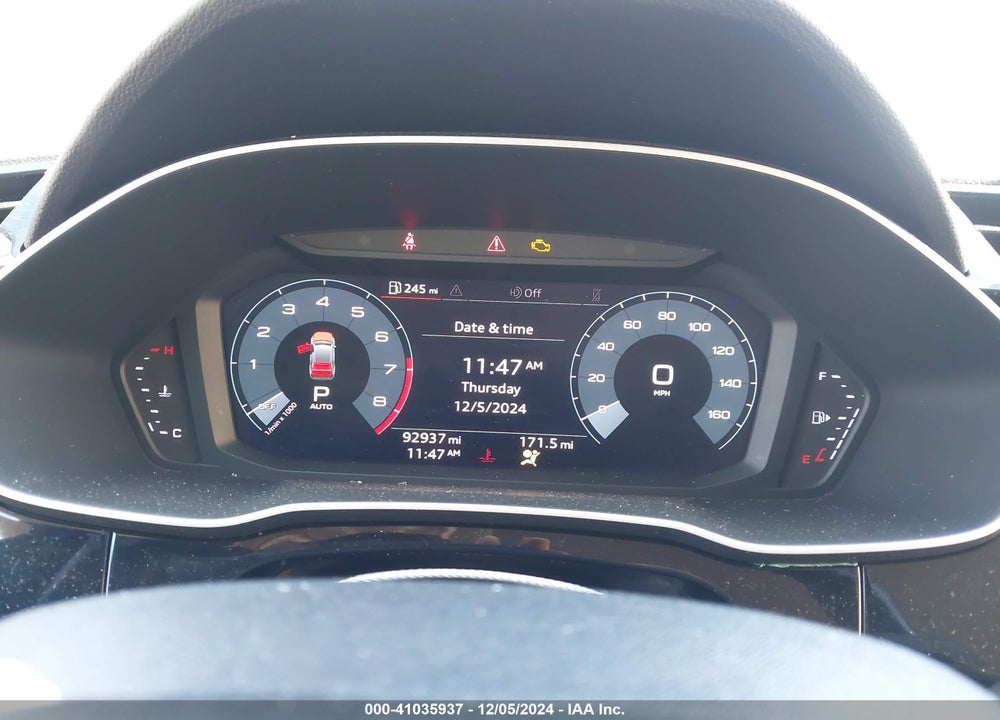 2020 AUDI Q3 PREMIUM 45 TFSI QUATTRO TIPTRONIC VIN: WA1AECF38L1026556