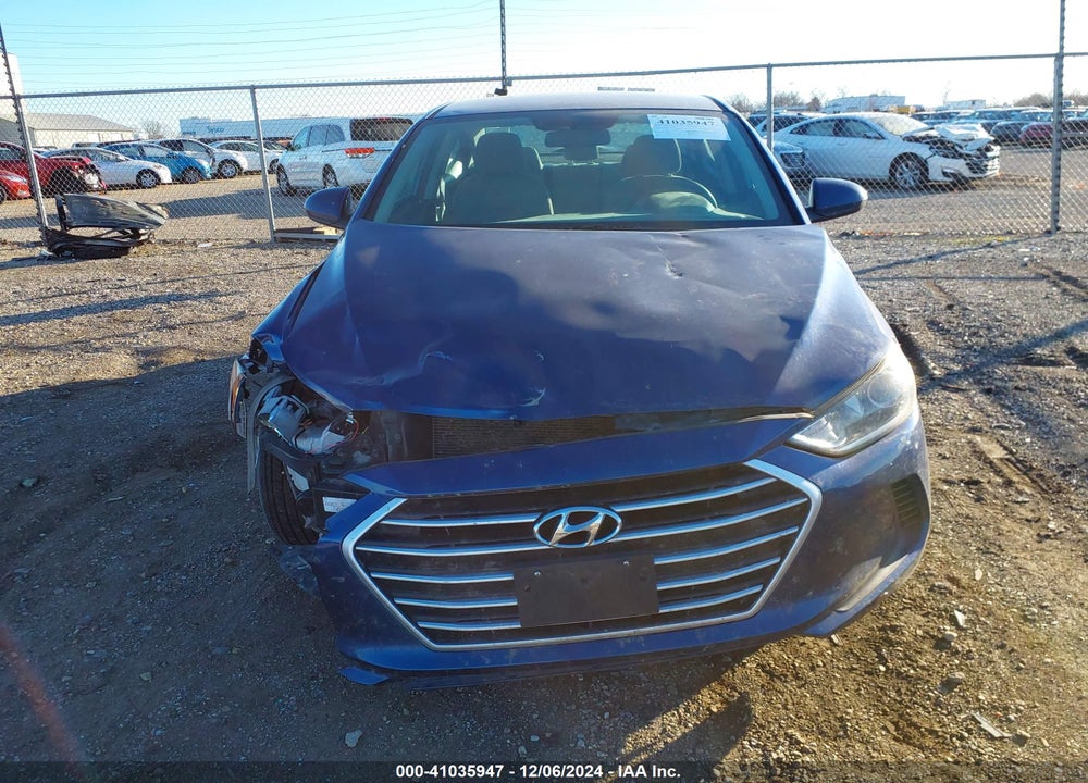 2018 HYUNDAI ELANTRA VIN: 5NPD84LF0JH233916
