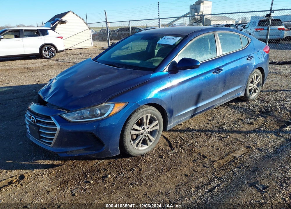 2018 HYUNDAI ELANTRA VIN: 5NPD84LF0JH233916