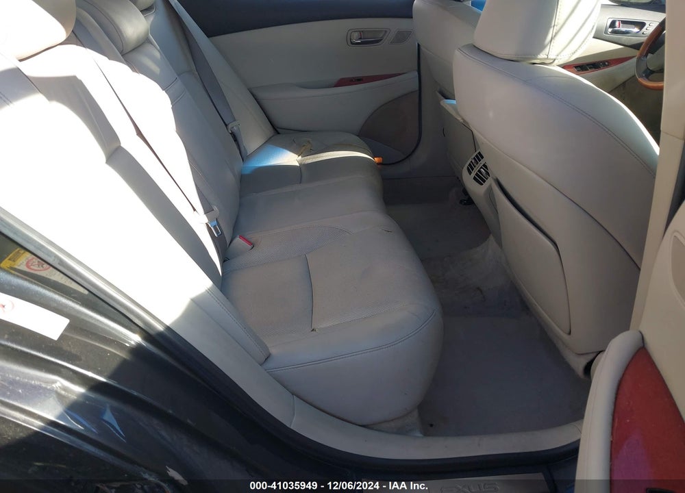 2009 LEXUS ES 350 VIN: JTHBJ46G392286699