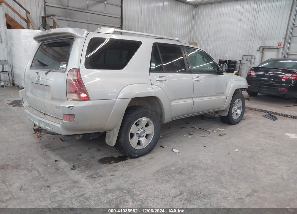 2003 TOYOTA 4RUNNER LIMITED V8 VIN: JTEBT17R930026199