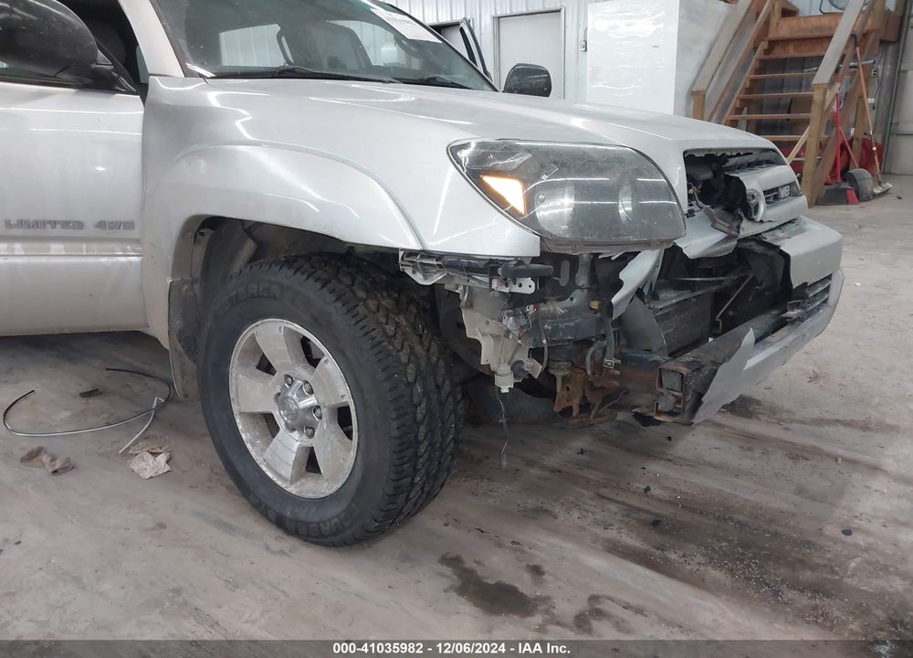 2003 TOYOTA 4RUNNER LIMITED V8 VIN: JTEBT17R930026199