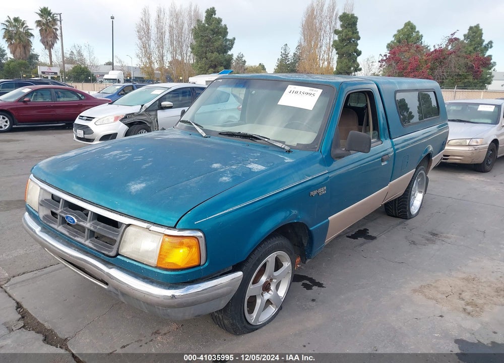 1993 FORD RANGER VIN: 1FTCR10X1PPA51269