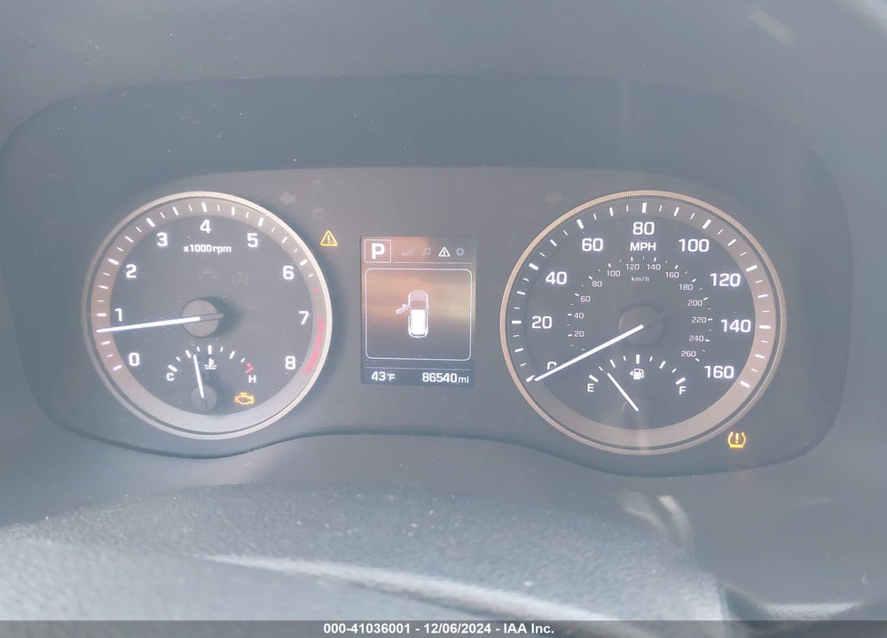 2017 HYUNDAI TUCSON SE VIN: KM8J23A48HU390976