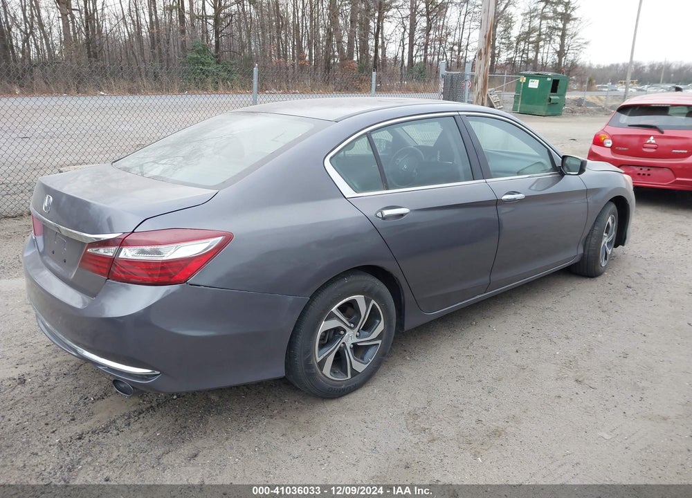 2017 HONDA ACCORD LX VIN: 1HGCR2F3XHA264852