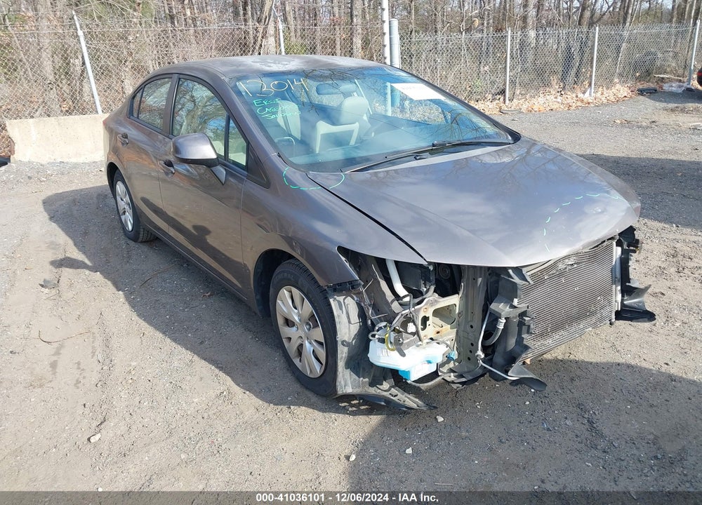 2012 HONDA CIVIC LX VIN: 2HGFB2F50CH555129