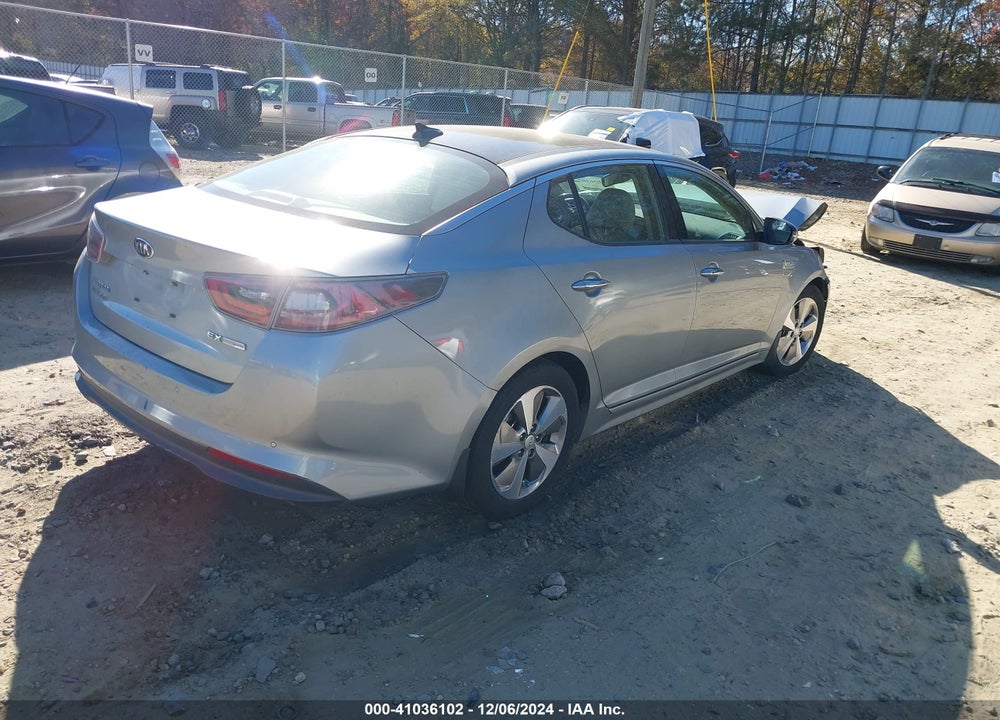 2015 KIA OPTIMA HYBRID EX VIN: KNAGN4AD4F5085300