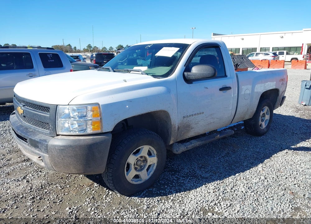 2012 CHEVROLET SILVERADO 1500 WORK TRUCK VIN: 1GCNKPEA8CZ196828