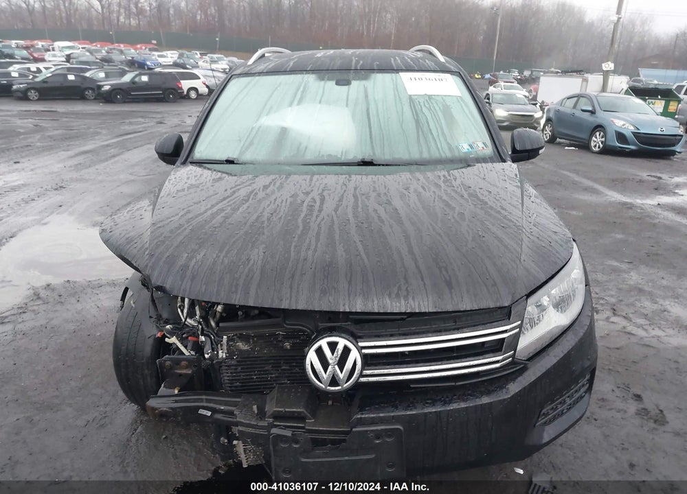 2017 VOLKSWAGEN TIGUAN 2.0T WOLFSBURG EDITION VIN: WVGSV7AX4HK022805