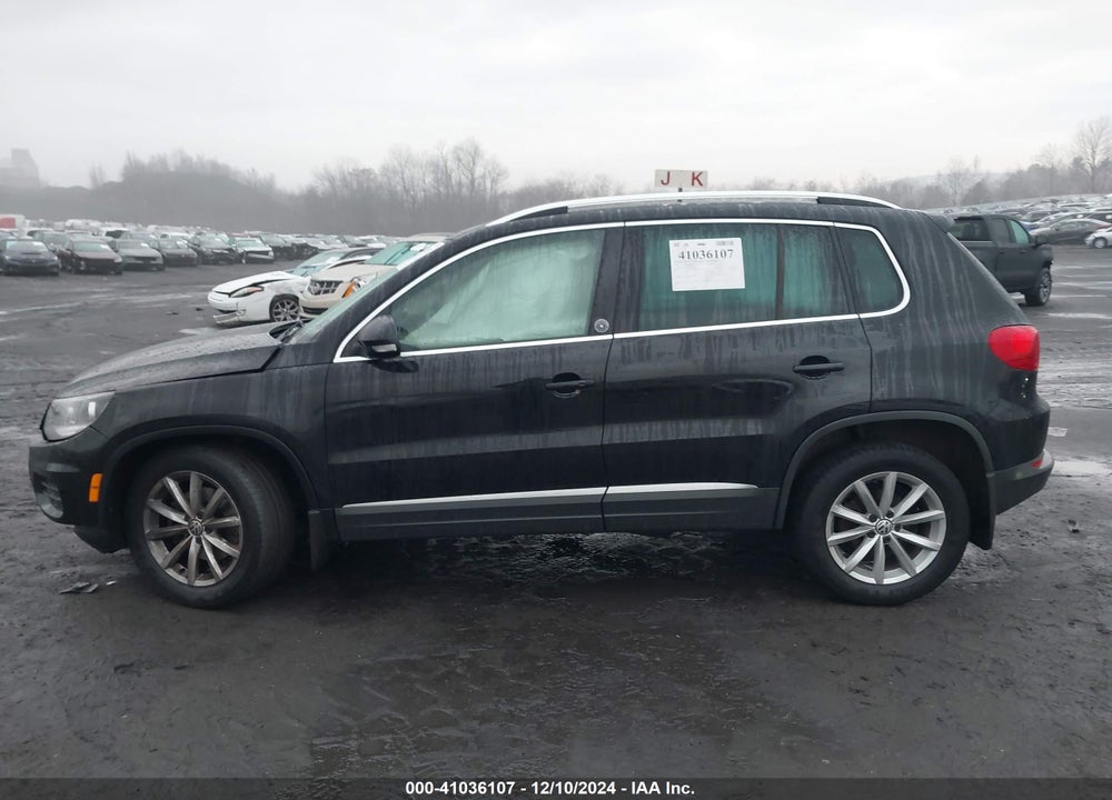 2017 VOLKSWAGEN TIGUAN 2.0T WOLFSBURG EDITION VIN: WVGSV7AX4HK022805
