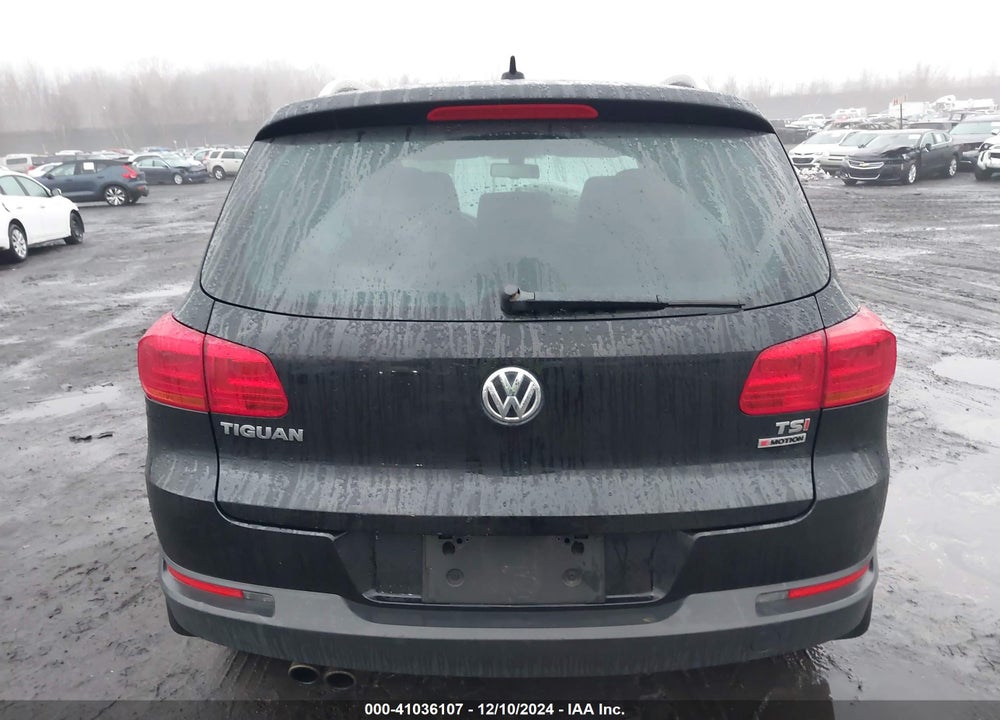 2017 VOLKSWAGEN TIGUAN 2.0T WOLFSBURG EDITION VIN: WVGSV7AX4HK022805