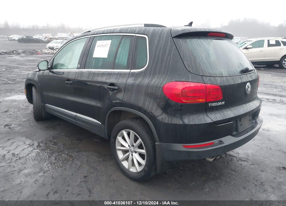 2017 VOLKSWAGEN TIGUAN 2.0T WOLFSBURG EDITION VIN: WVGSV7AX4HK022805