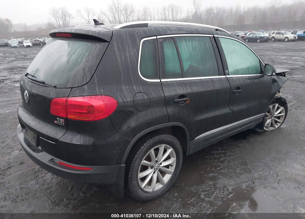 2017 VOLKSWAGEN TIGUAN 2.0T WOLFSBURG EDITION VIN: WVGSV7AX4HK022805