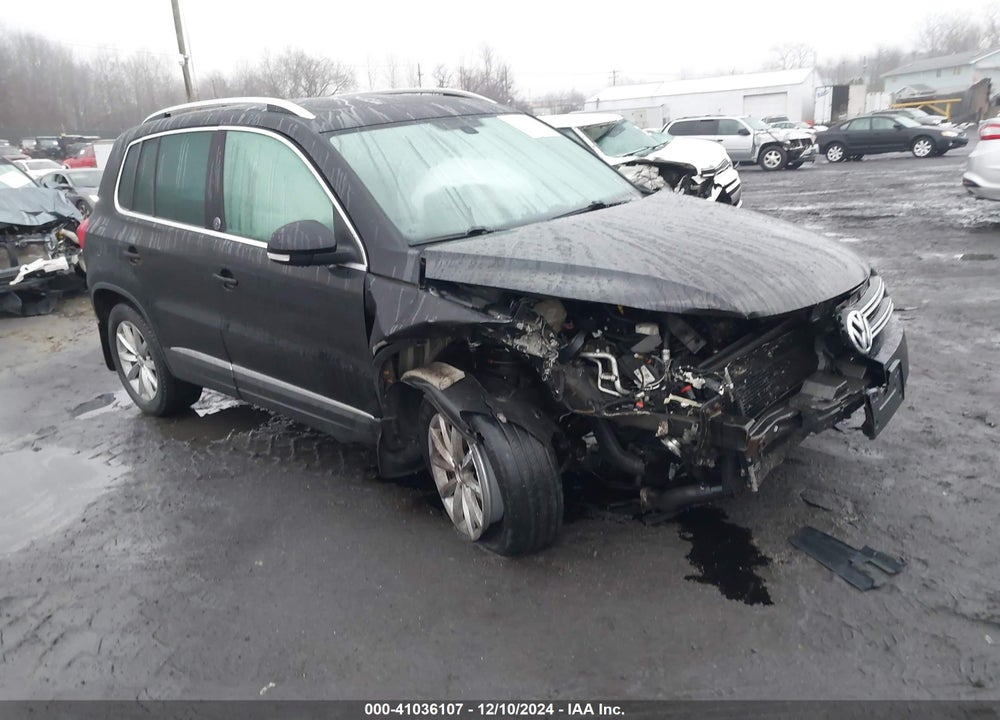 2017 VOLKSWAGEN TIGUAN 2.0T WOLFSBURG EDITION VIN: WVGSV7AX4HK022805