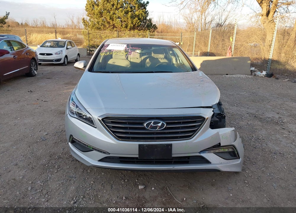 2015 HYUNDAI SONATA ECO VIN: 5NPE24AAXFH151034