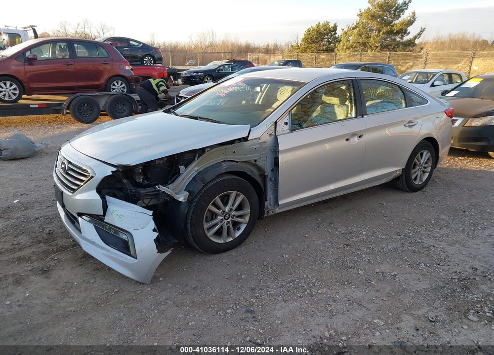 2015 HYUNDAI SONATA ECO VIN: 5NPE24AAXFH151034