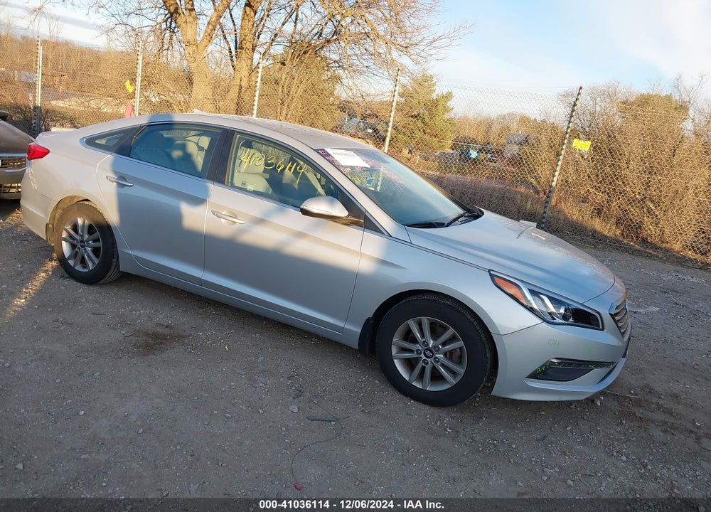 2015 HYUNDAI SONATA ECO VIN: 5NPE24AAXFH151034