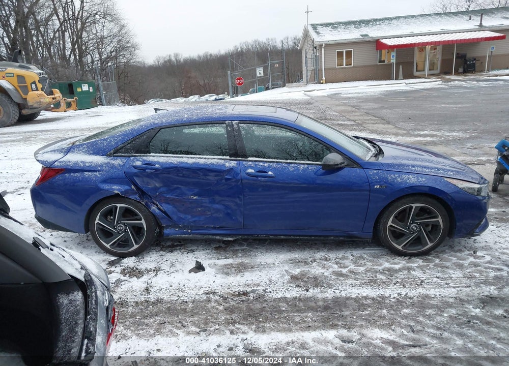 2023 HYUNDAI ELANTRA N LINE VIN: KMHLR4AF7PU506582