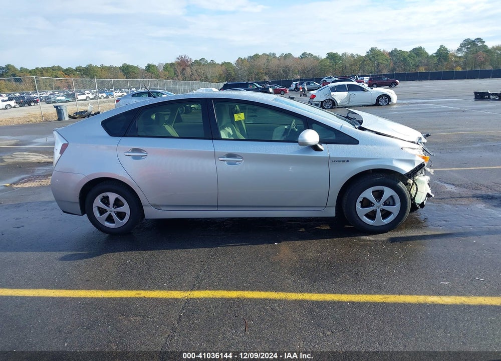 2012 TOYOTA PRIUS THREE VIN: JTDKN3DU0C1594760