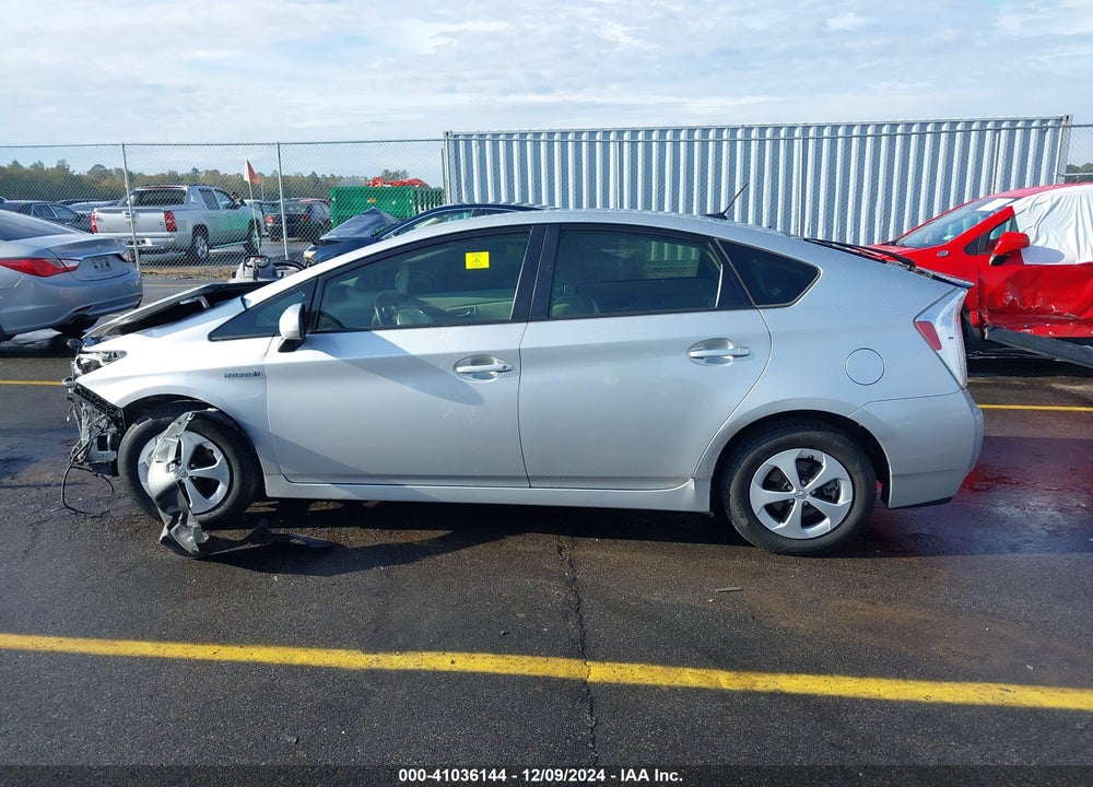 2012 TOYOTA PRIUS THREE VIN: JTDKN3DU0C1594760