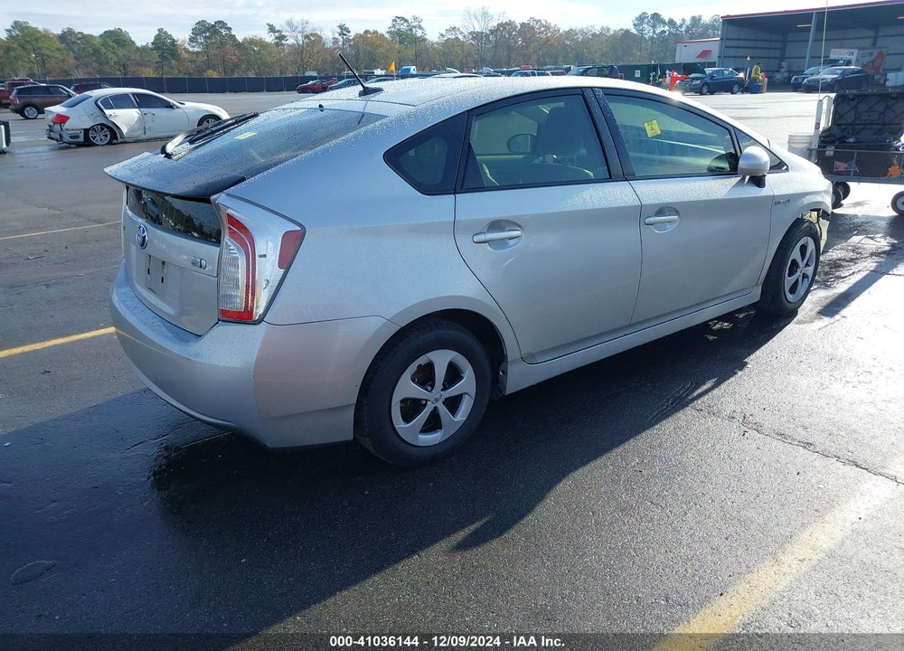 2012 TOYOTA PRIUS THREE VIN: JTDKN3DU0C1594760