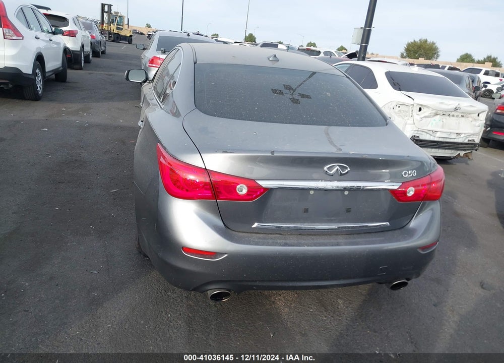 2014 INFINITI Q50 PREMIUM VIN: JN1BV7AP7EM681226