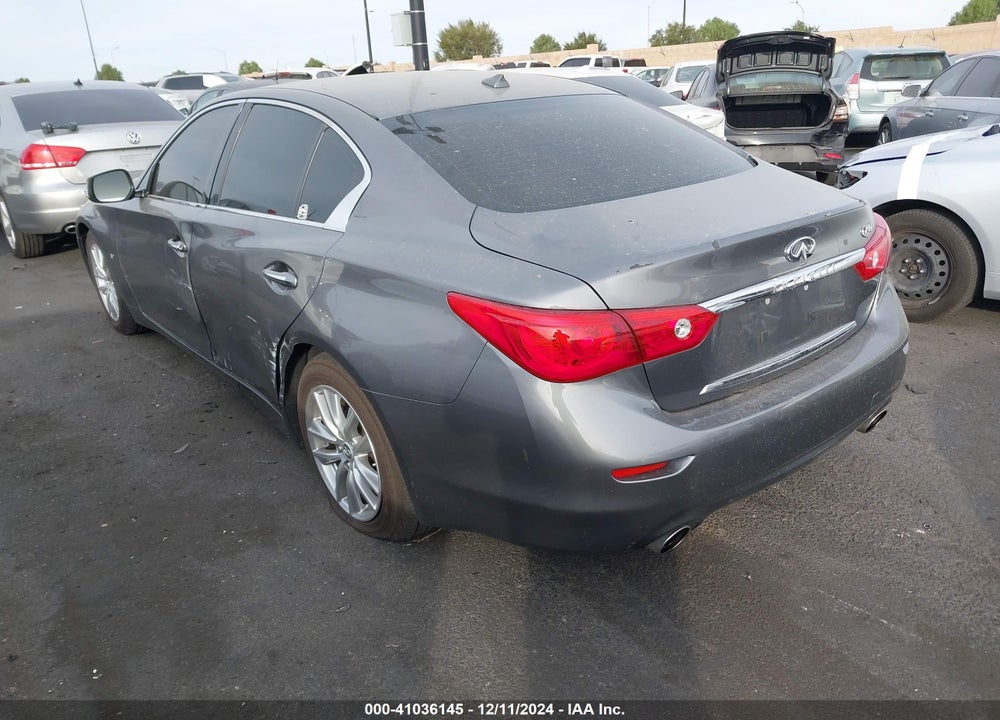2014 INFINITI Q50 PREMIUM VIN: JN1BV7AP7EM681226
