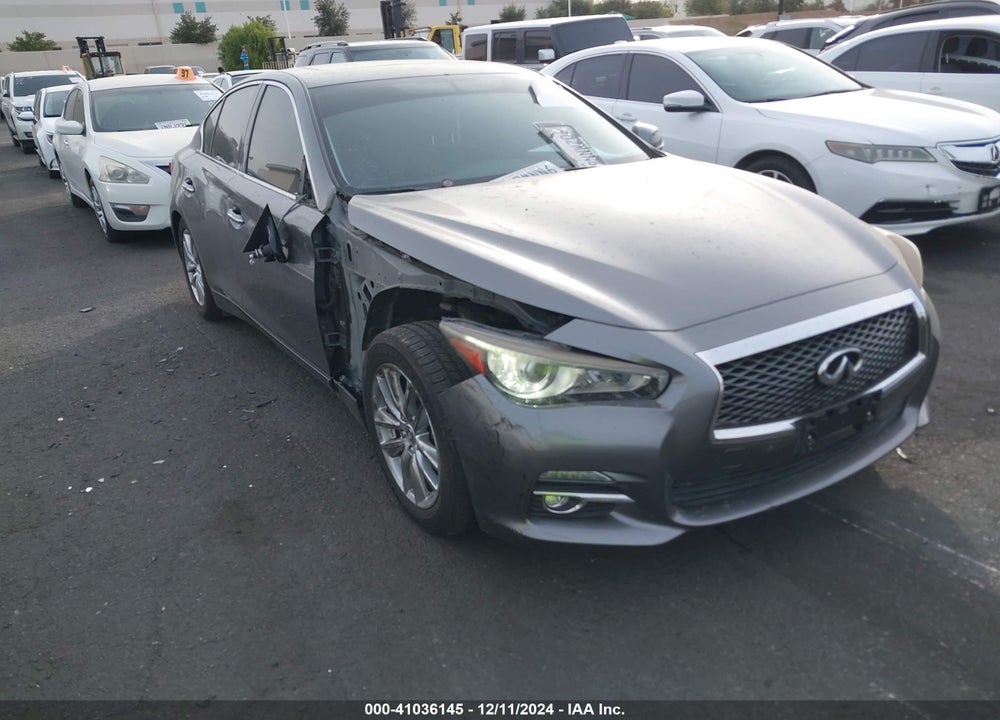 2014 INFINITI Q50 PREMIUM VIN: JN1BV7AP7EM681226