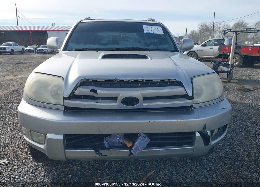 2004 TOYOTA 4RUNNER SR5 SPORT V8 VIN: JTEBT14R548010346