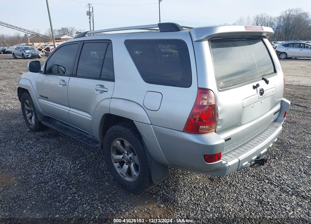 2004 TOYOTA 4RUNNER SR5 SPORT V8 VIN: JTEBT14R548010346