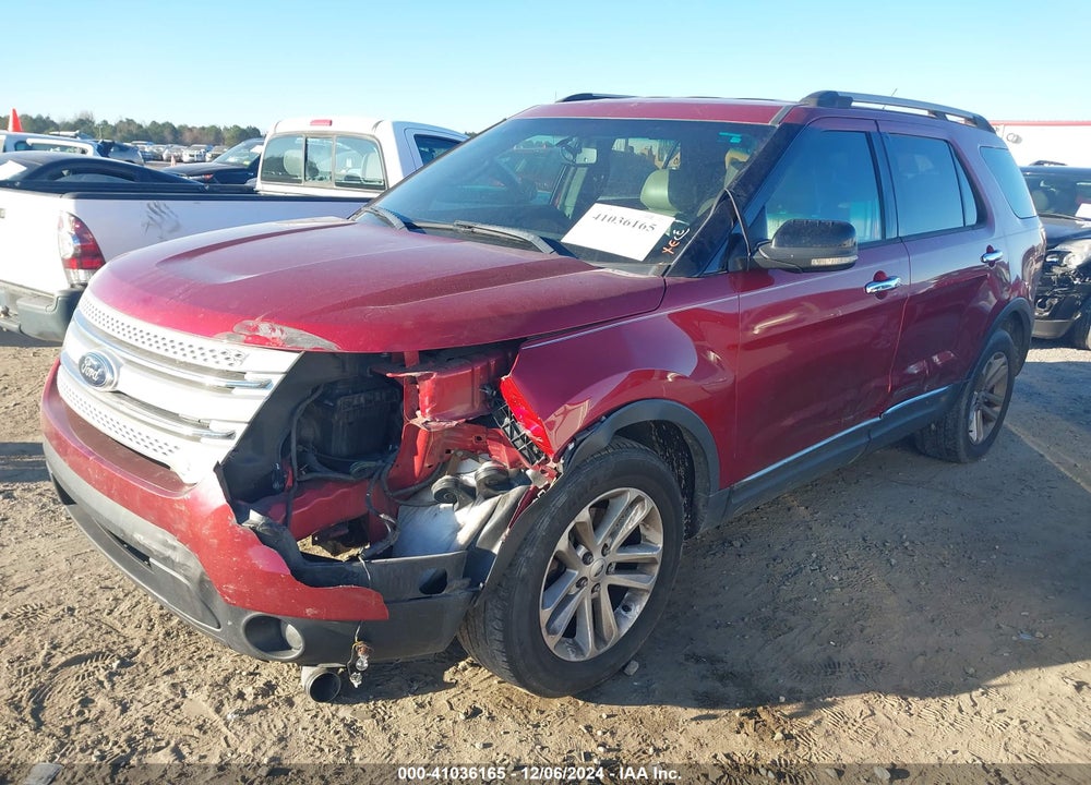 2013 FORD EXPLORER XLT VIN: 1FM5K8D85DGA26794