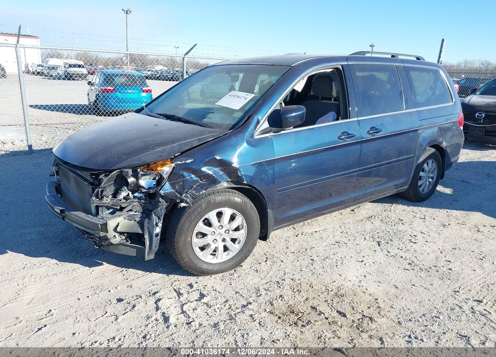 2010 HONDA ODYSSEY EX VIN: 5FNRL3H58AB031922