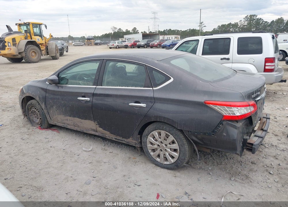 2014 NISSAN SENTRA S VIN: 3N1AB7AP7EL627441