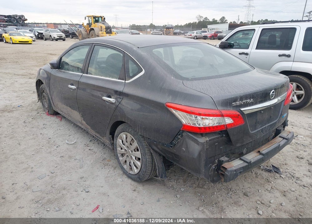 2014 NISSAN SENTRA S VIN: 3N1AB7AP7EL627441
