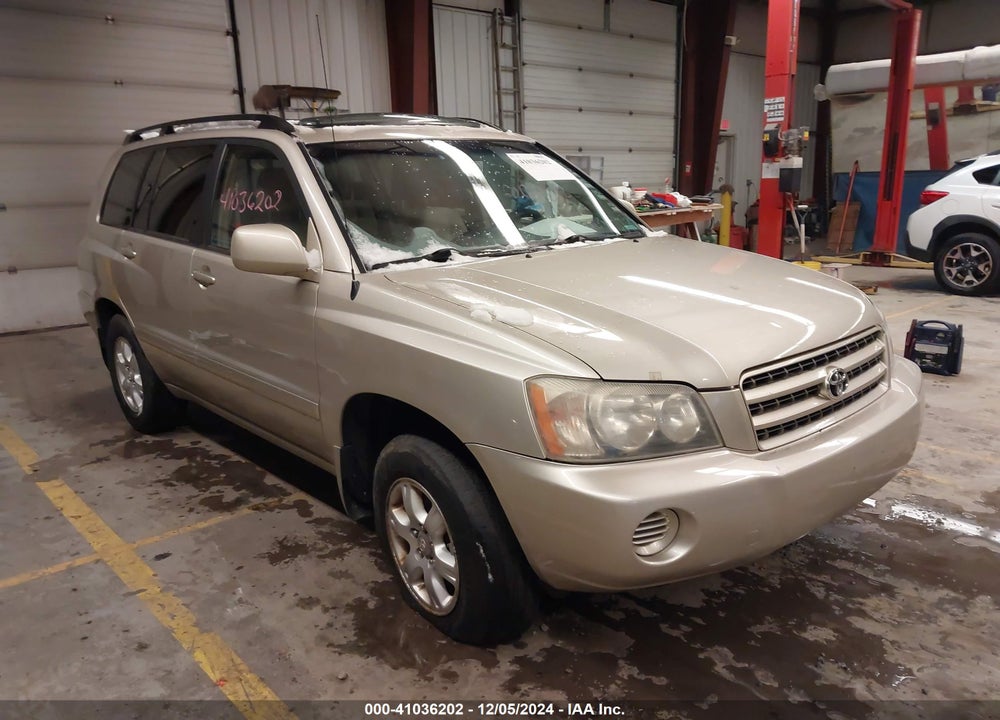 2002 TOYOTA HIGHLANDER V6 VIN: JTEHF21A420097352