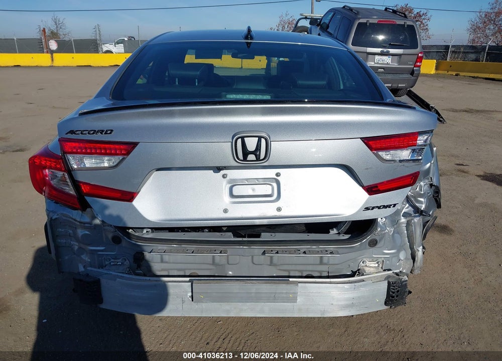 2022 HONDA ACCORD SPORT VIN: 1HGCV1F34NA105813