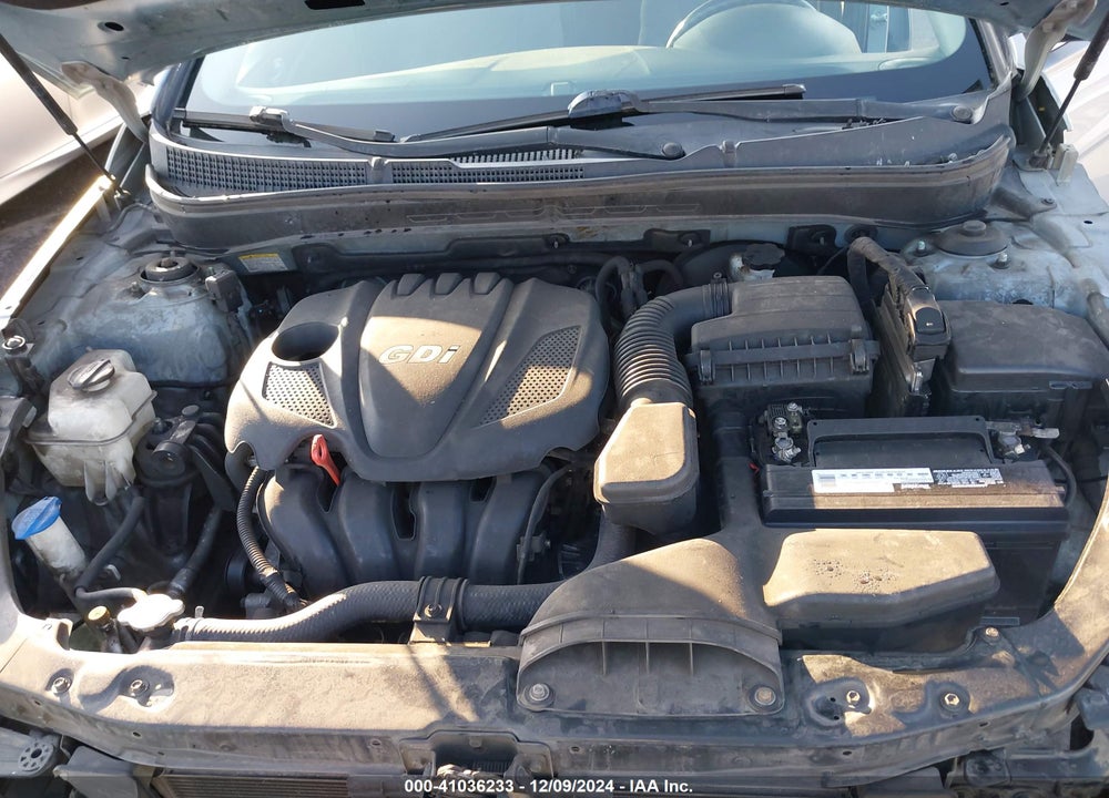 2012 HYUNDAI SONATA GLS VIN: 5NPEB4AC8CH495314