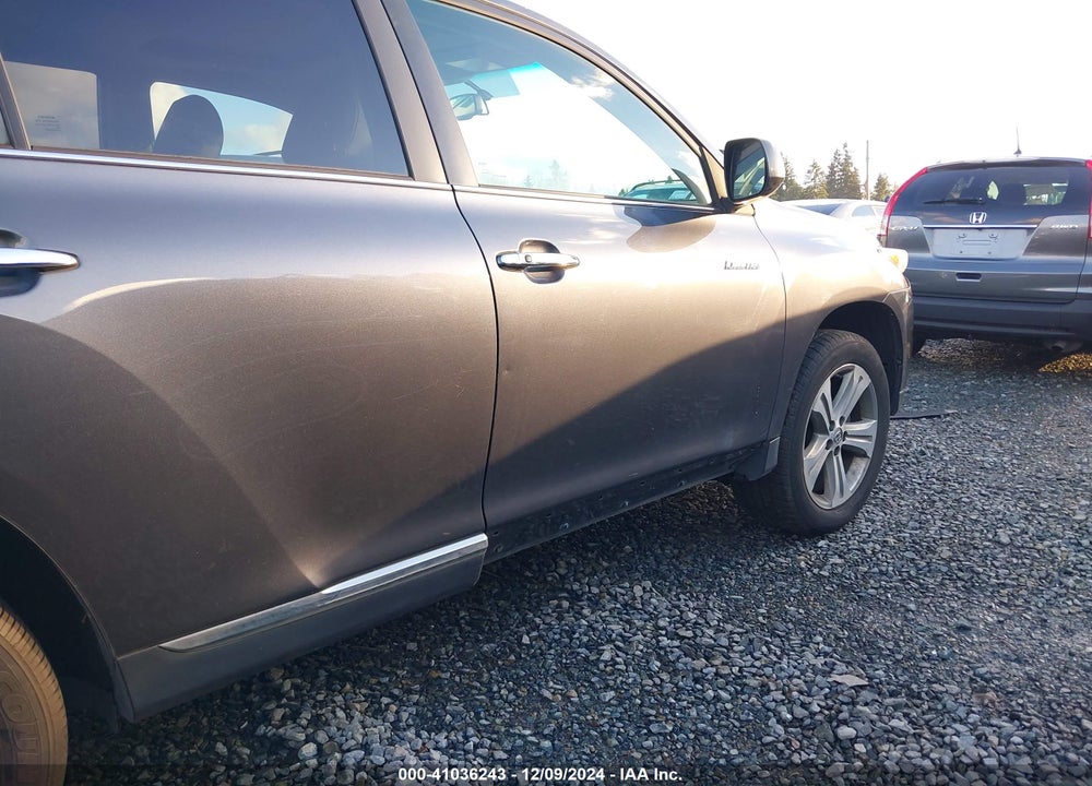 2012 TOYOTA HIGHLANDER LIMITED V6 VIN: 5TDDK3EH6CS100956