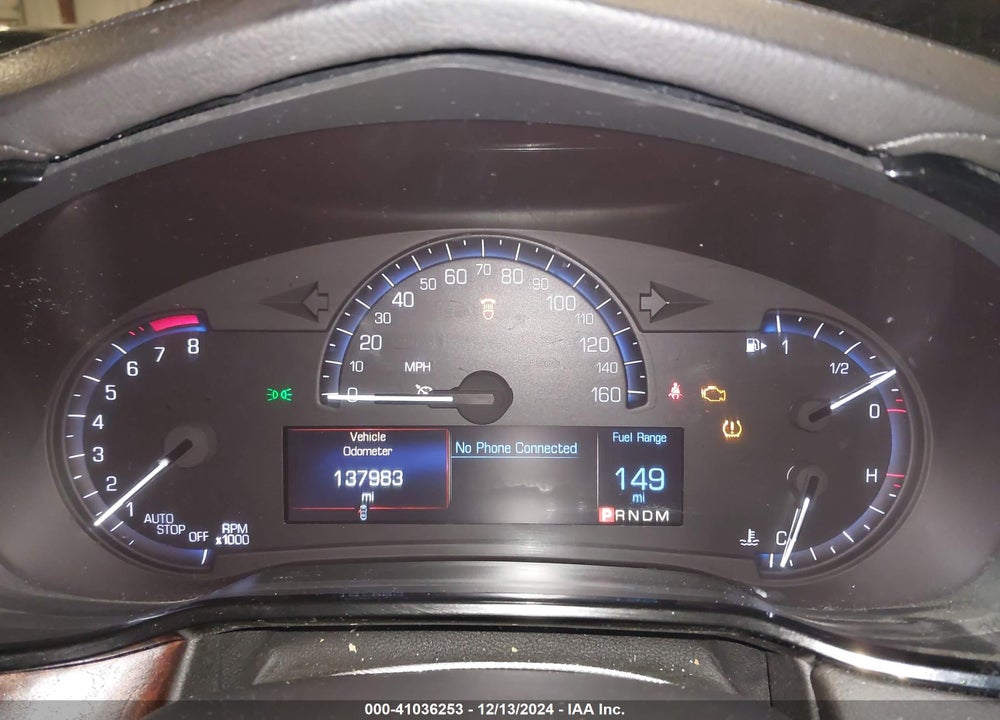 2016 CADILLAC CTS VIN: 1G6AX5SX5G0101815