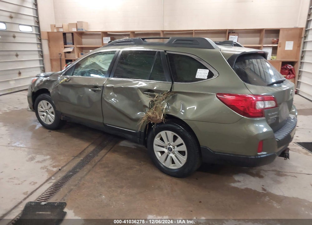 2017 SUBARU OUTBACK 2.5I PREMIUM VIN: 4S4BSACC2H3241403