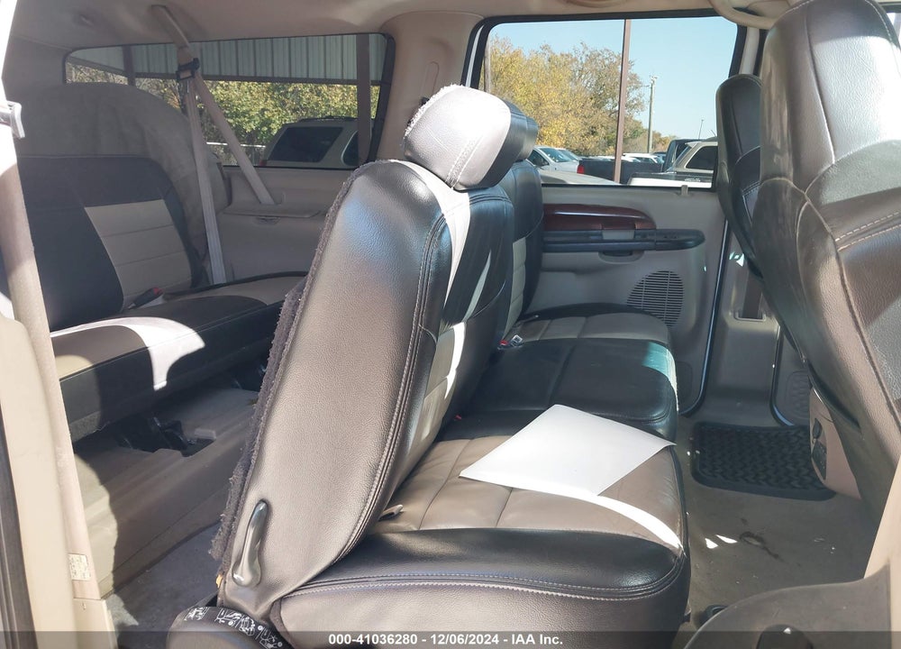 2005 FORD EXCURSION EDDIE BAUER VIN: 1FMNU44P15EA31238