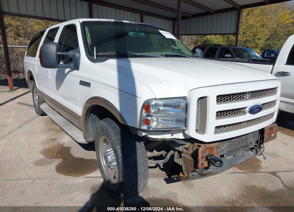 2005 FORD EXCURSION EDDIE BAUER VIN: 1FMNU44P15EA31238