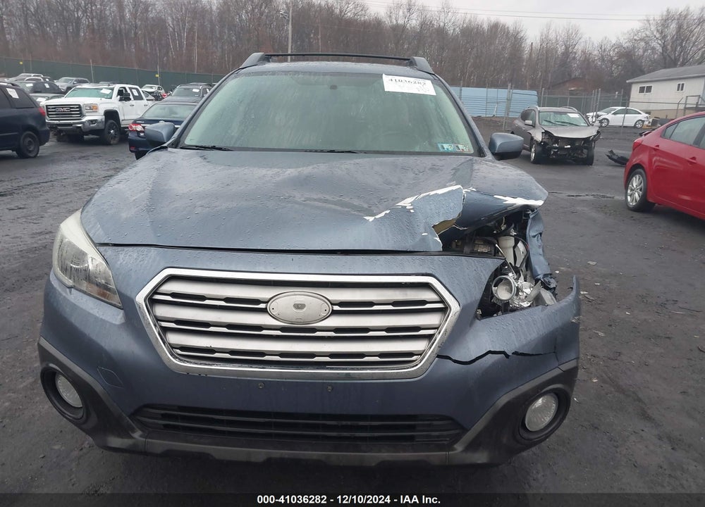 2016 SUBARU OUTBACK 2.5I PREMIUM VIN: 4S4BSADC9G3246398