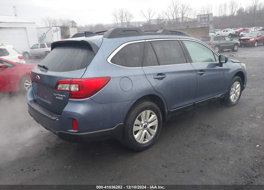 2016 SUBARU OUTBACK 2.5I PREMIUM VIN: 4S4BSADC9G3246398