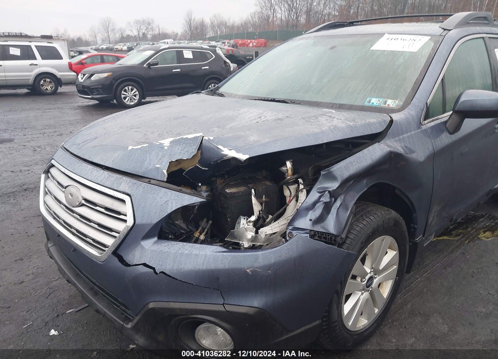 2016 SUBARU OUTBACK 2.5I PREMIUM VIN: 4S4BSADC9G3246398
