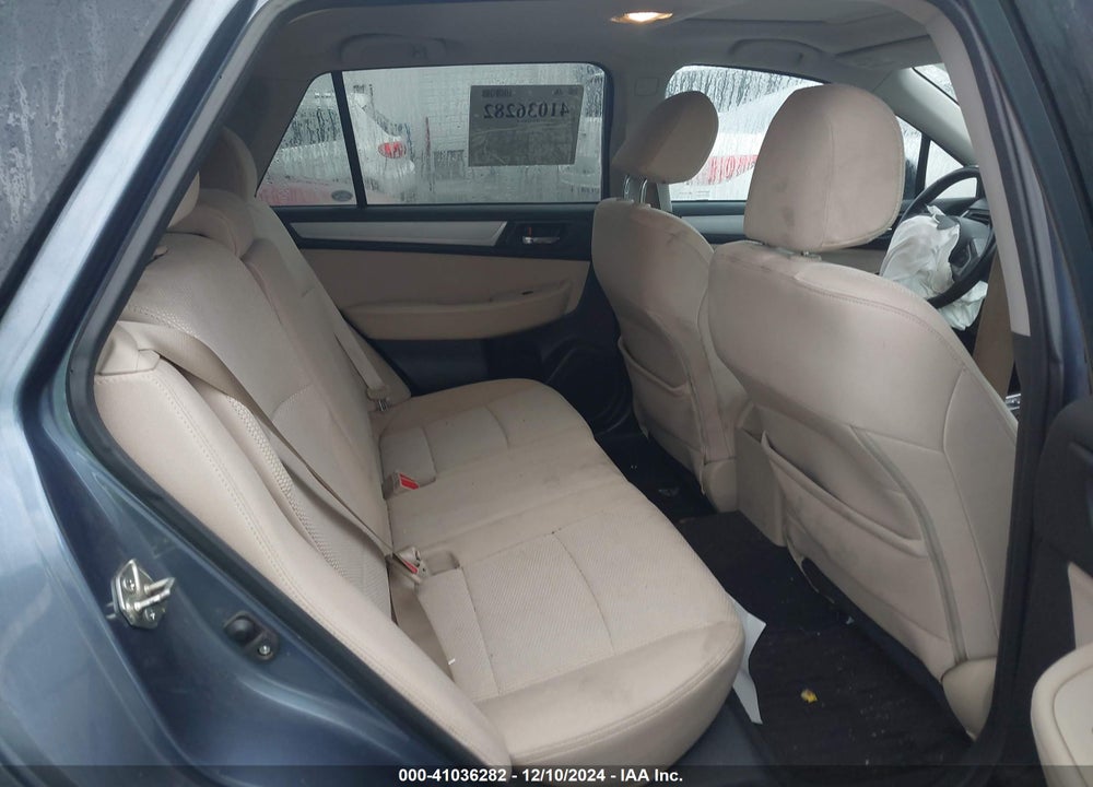 2016 SUBARU OUTBACK 2.5I PREMIUM VIN: 4S4BSADC9G3246398