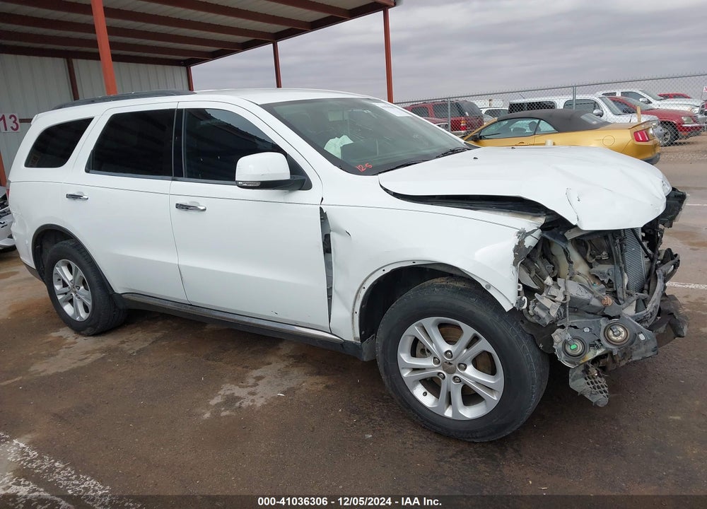 2013 DODGE DURANGO CREW VIN: 1C4RDHDG0DC535397