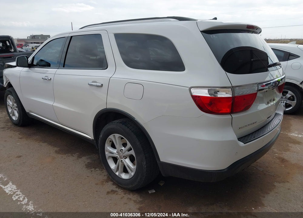 2013 DODGE DURANGO CREW VIN: 1C4RDHDG0DC535397