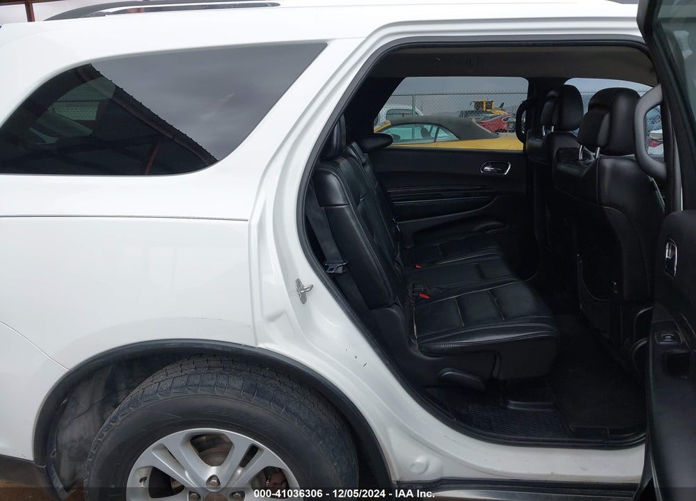 2013 DODGE DURANGO CREW VIN: 1C4RDHDG0DC535397