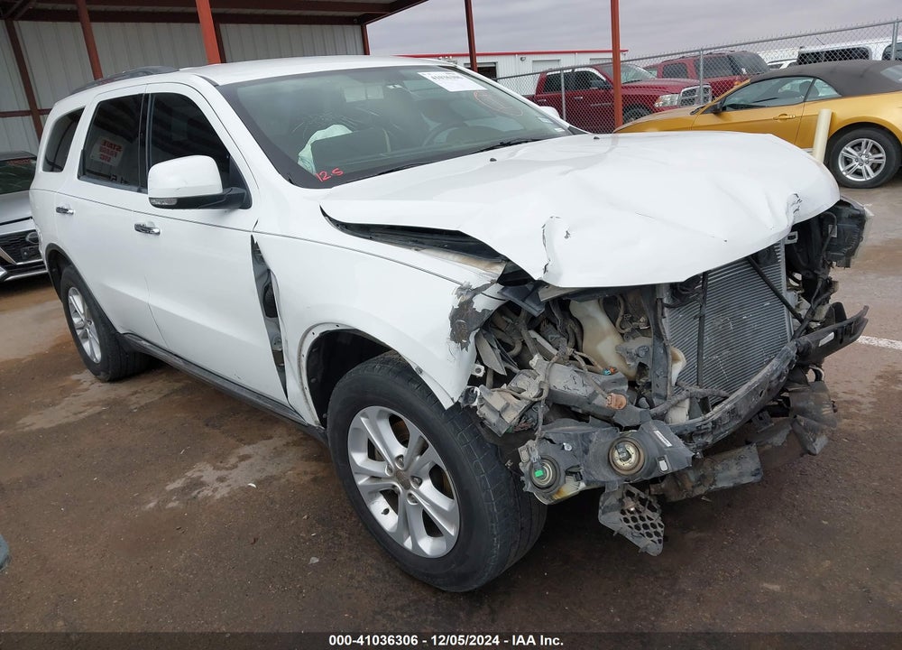 2013 DODGE DURANGO CREW VIN: 1C4RDHDG0DC535397